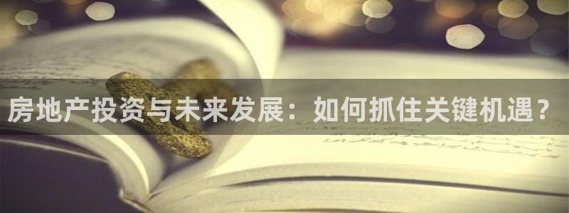 新宝5找找74OOO5：房地产投资与未来发展：如何抓住关键机