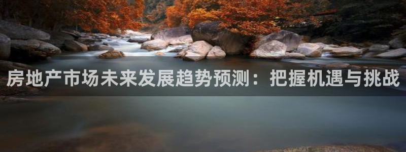 新宝5彩票是正规平台吗：房地产市场未来发展趋势预测：把握机遇