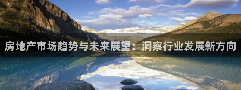 新宝5授权：房地产市场趋势与未来展望：洞察行业发展新方向