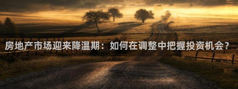 新宝5为啥开：房地产市场迎来降温期：如何在调整中把握投资机会