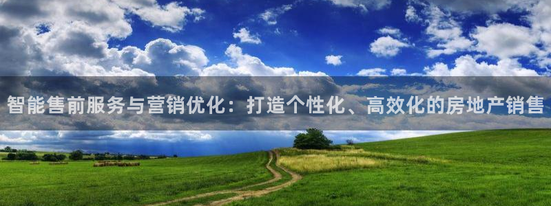 下载新宝5：智能售前服务与营销优化：打造个性化、高效化的房地