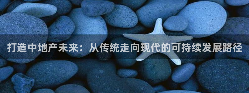 新宝5的网址：打造中地产未来：从传统走向现代的可持续发展路径